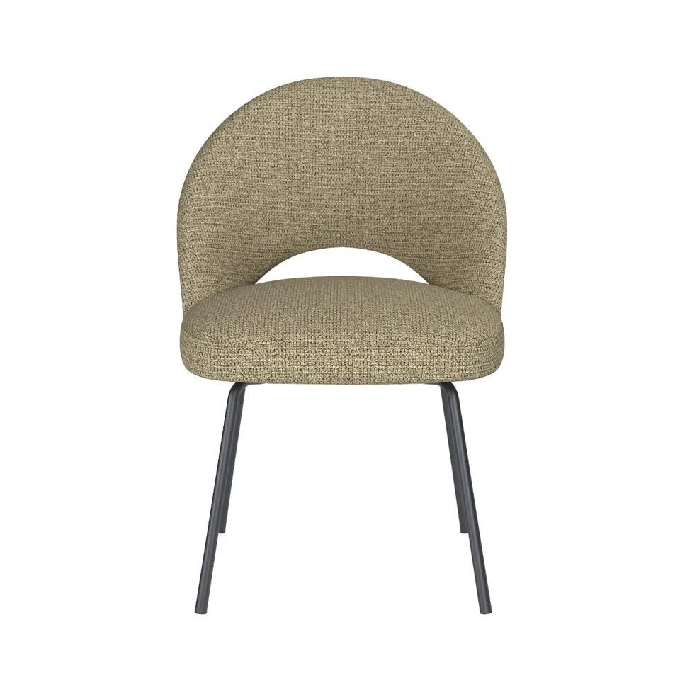 Puur - Misty eetkamerstoel metaal - groen