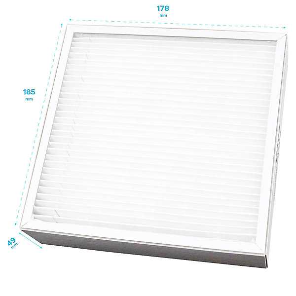 Filtre compatible purificateur d'air ALDES InspirAir Home SC240 , Type de filtration : - Particules fines