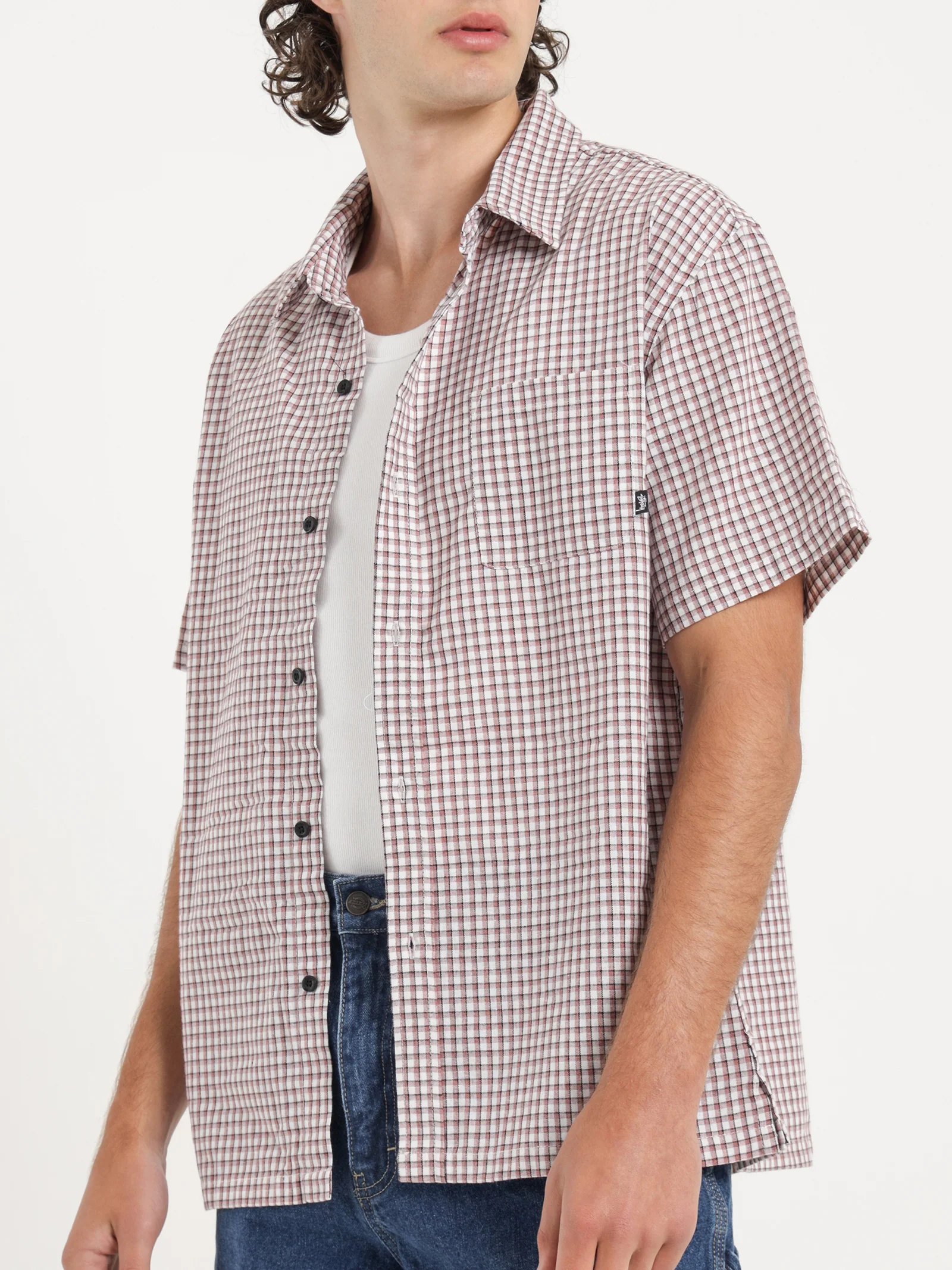 Slate Check Short Sleeve Shirt
