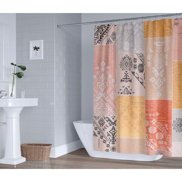 PATCH PINK PILLOW Shower Curtain By Kavka Designs