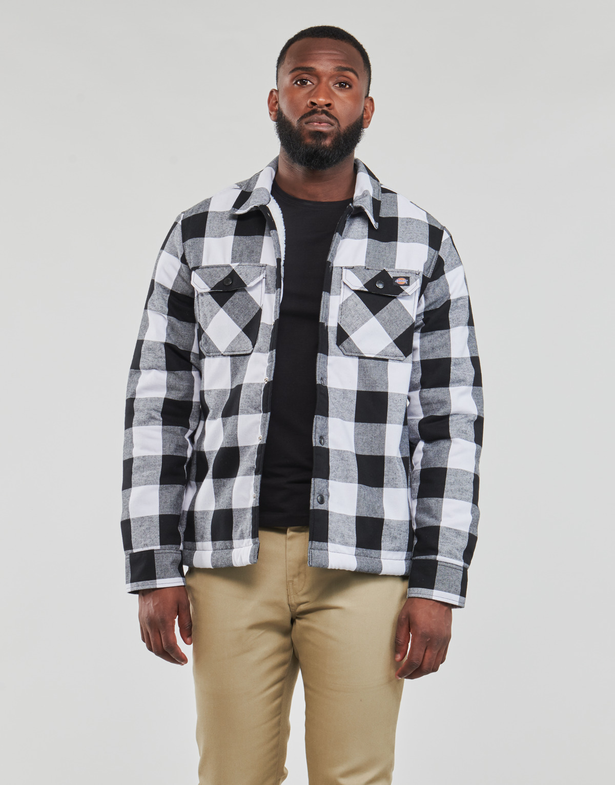 Dickies - LINED SACRAMENTO - Black / White