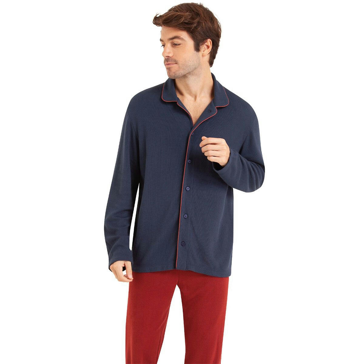 Pyjama long ouvert
