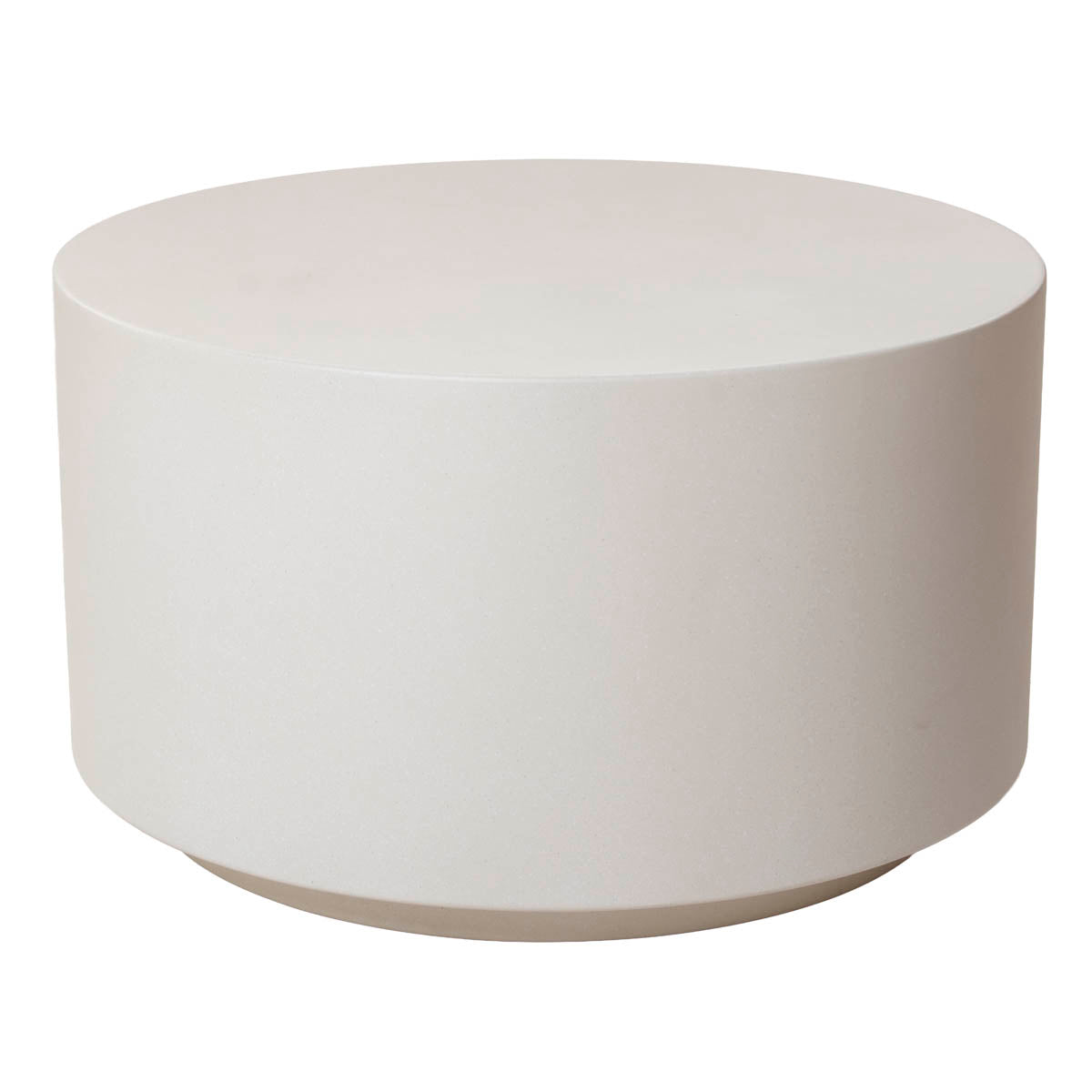 DÉJA Living Salontafel Bergby - Rond Beige Eco Composiet - 60x60x35cm