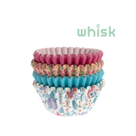 Whisk Ditsy Floral Mix Mini Cupcake Cases 100 Pack
