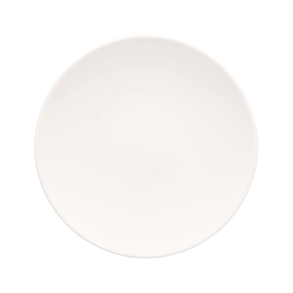 MetroChic Dinner plate - White, 10.8'', Premium Bone Porcelain