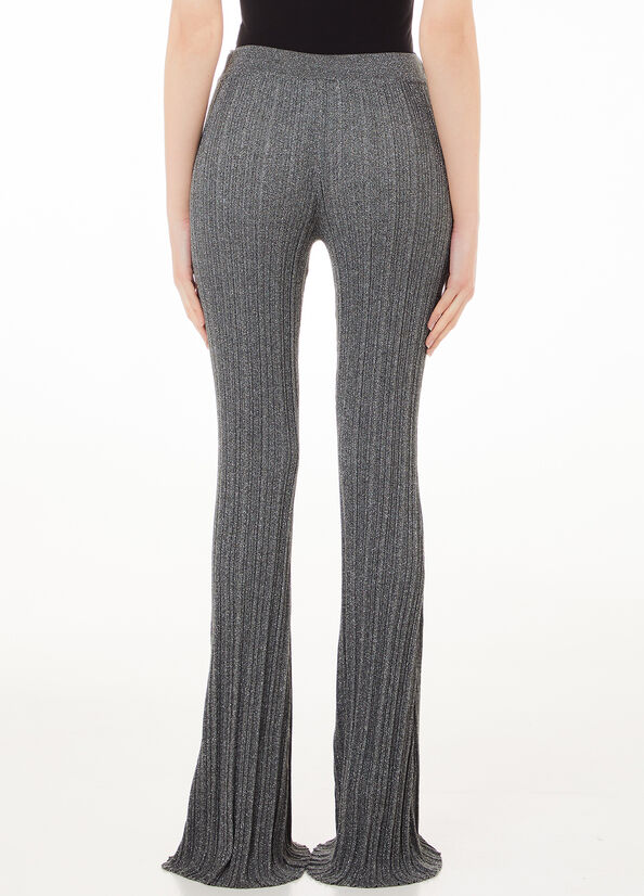 Pantaloni in maglia lurex&reg;