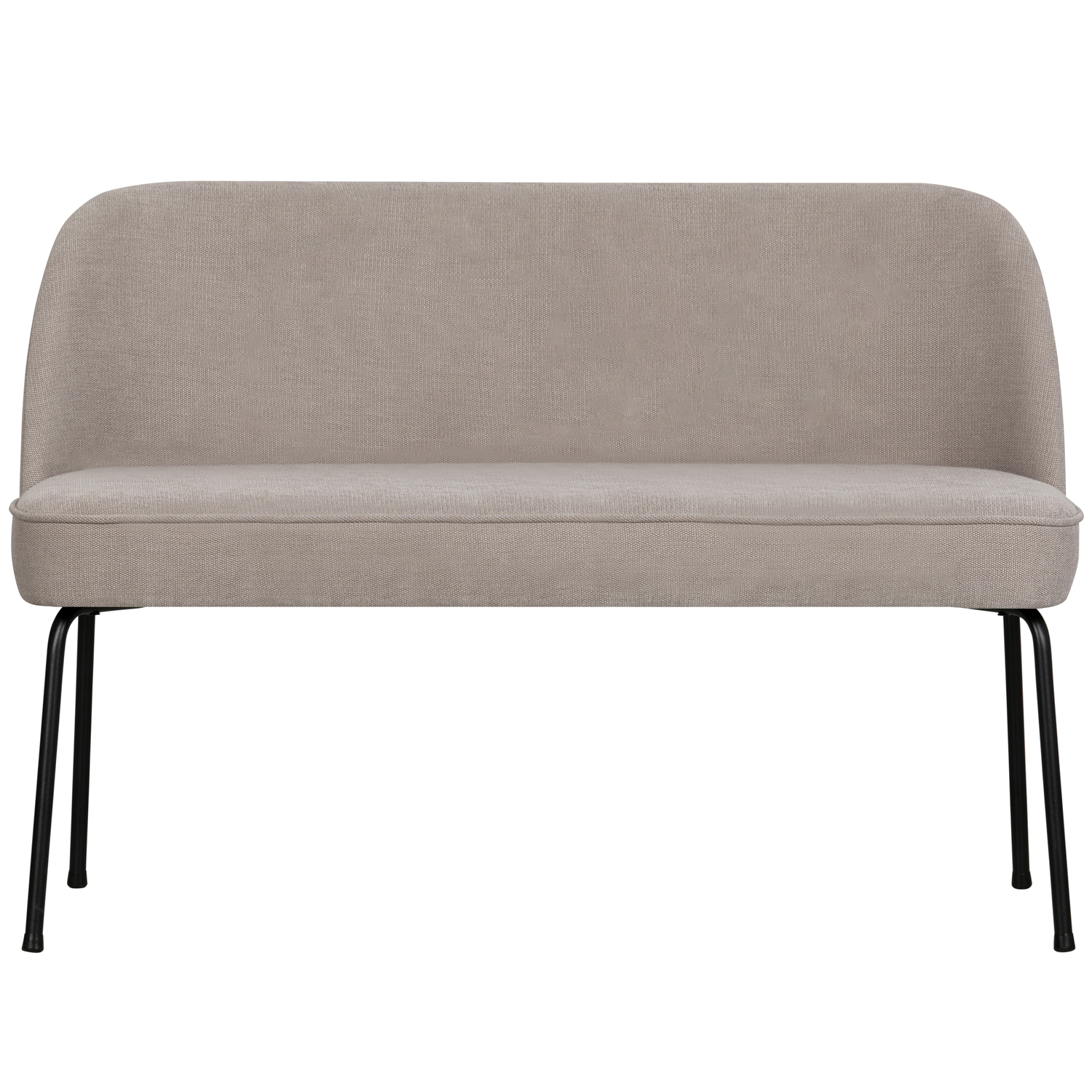 WOOOD eetbank Vogue- Geweven Stof - Zand - 83x120x59