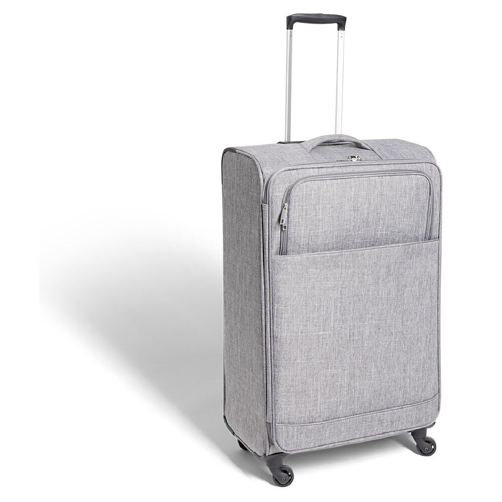 Valise souple 73L polyester gris