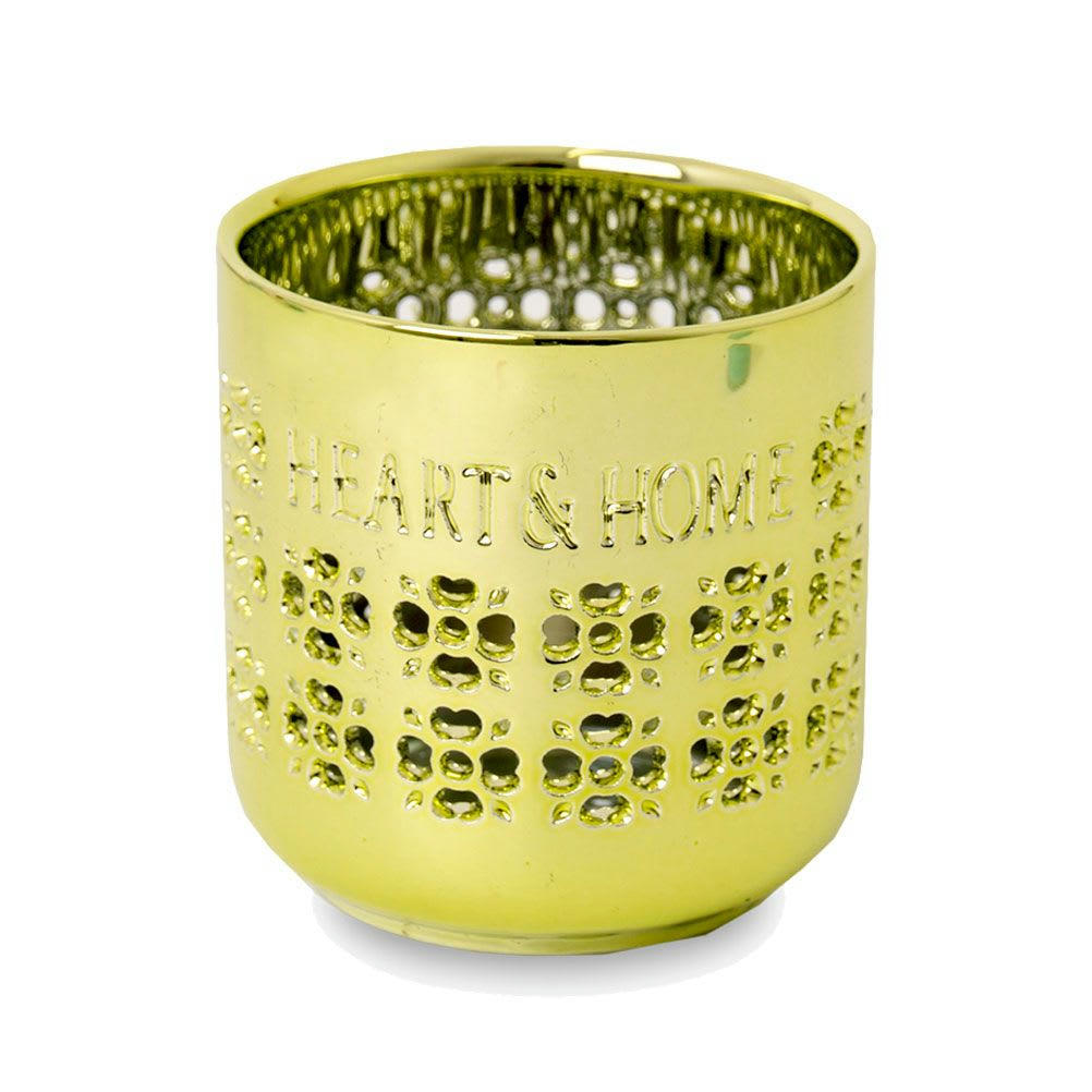 - Petit photophore pour Bougies votives Jaune