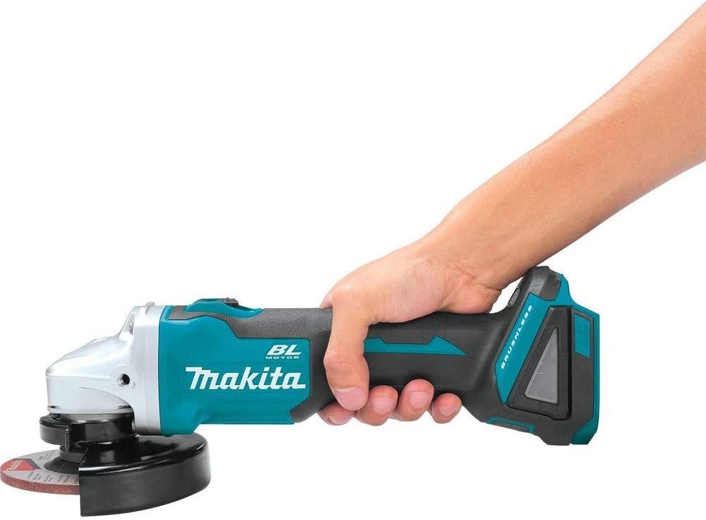 Makita XAG04Z 18V LXT® Lithium-Ion Brushless Cordless 4-1/2” / 5 Cut-Off/Angle Grinder, Tool Only