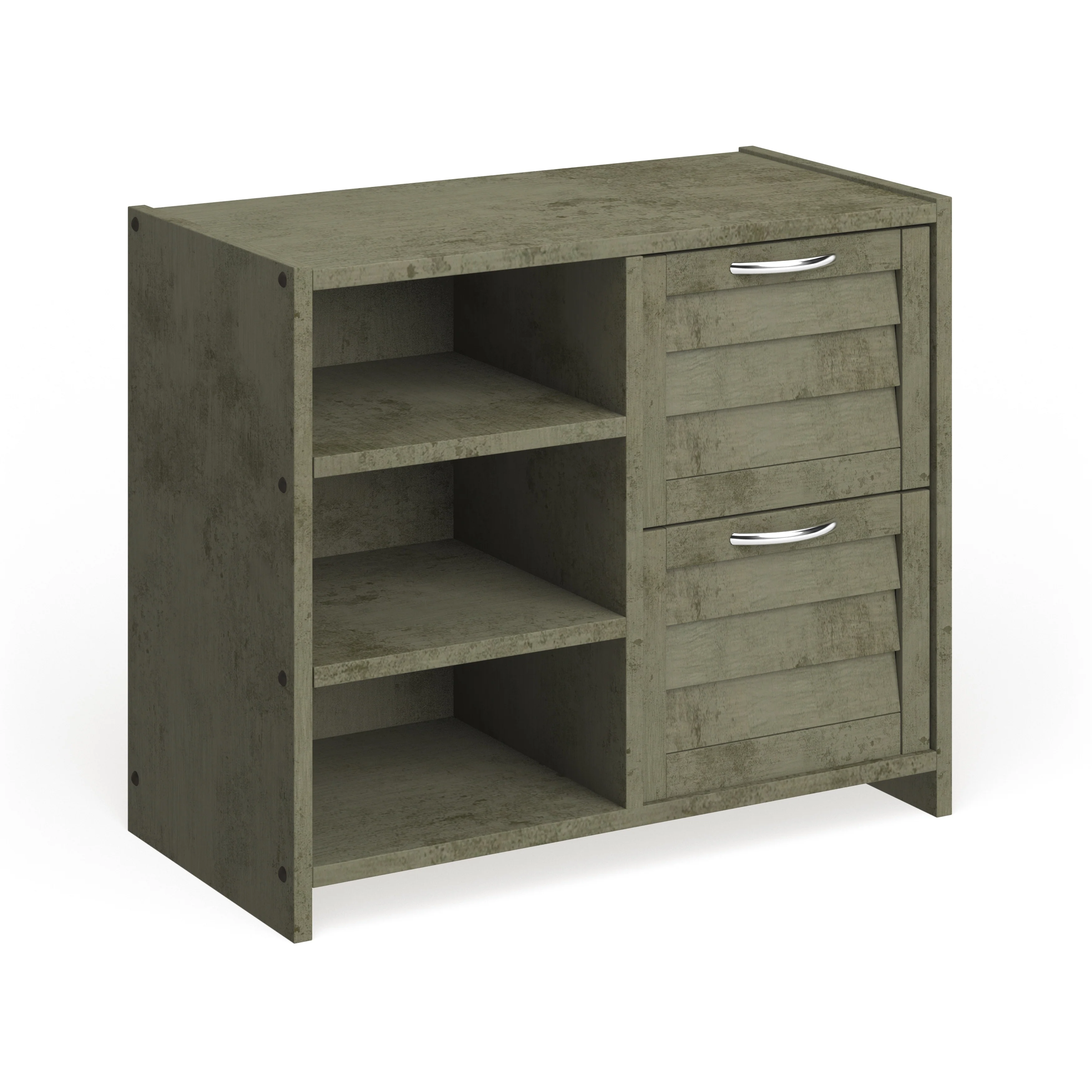 Taylor & Olive Dardanelle Antique Grey 2-drawer Chest