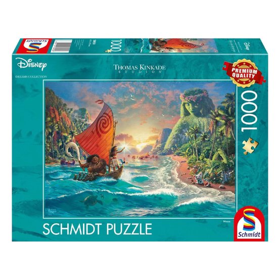 Schmidt Thomas Kinkade Disney Moana Jigsaw Puzzle 1000 Pieces