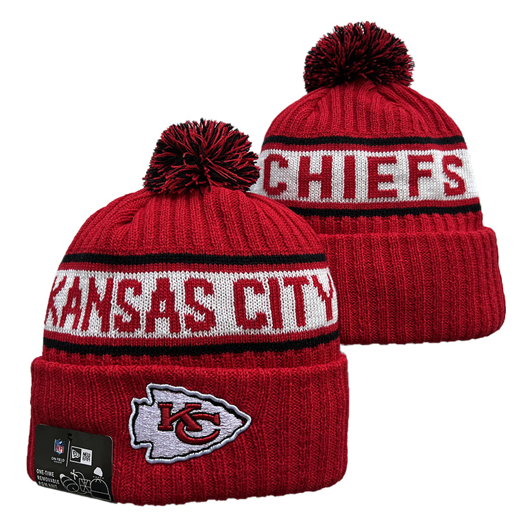 KANSAS CITY CHIEFS KNIT HAT