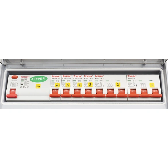 Steckdosenverteiler »SSV32A«, 7-fach, Kabellänge: 3 m, IP44