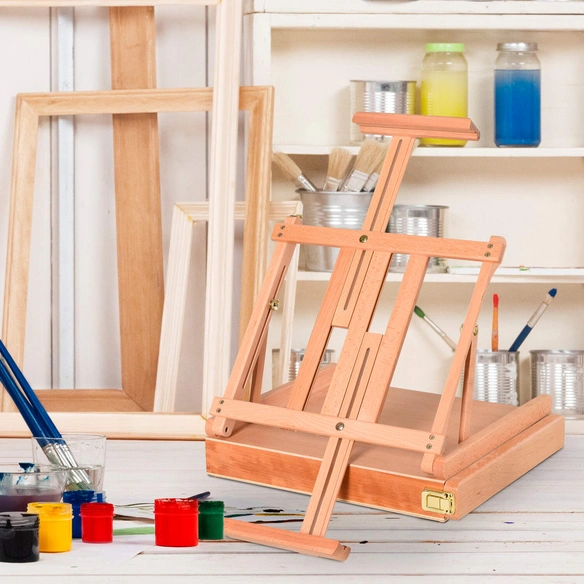 Staffelei, Material: Holzwerkstoff