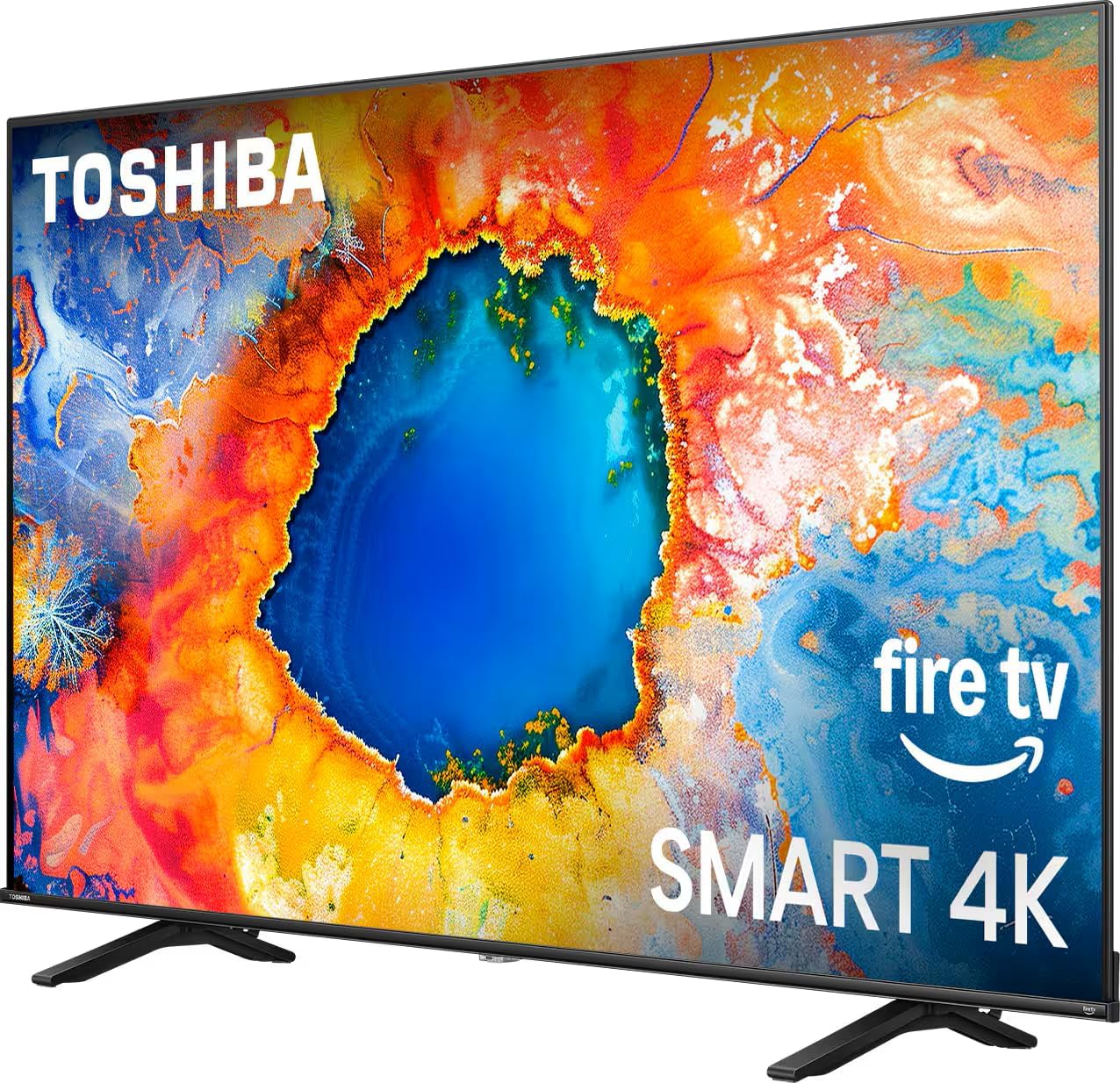 TOSHIBA 43 Class C350 Series LED 4K UHD Smart Fire TV, Voice Remote with Alexa, Free & Live TV