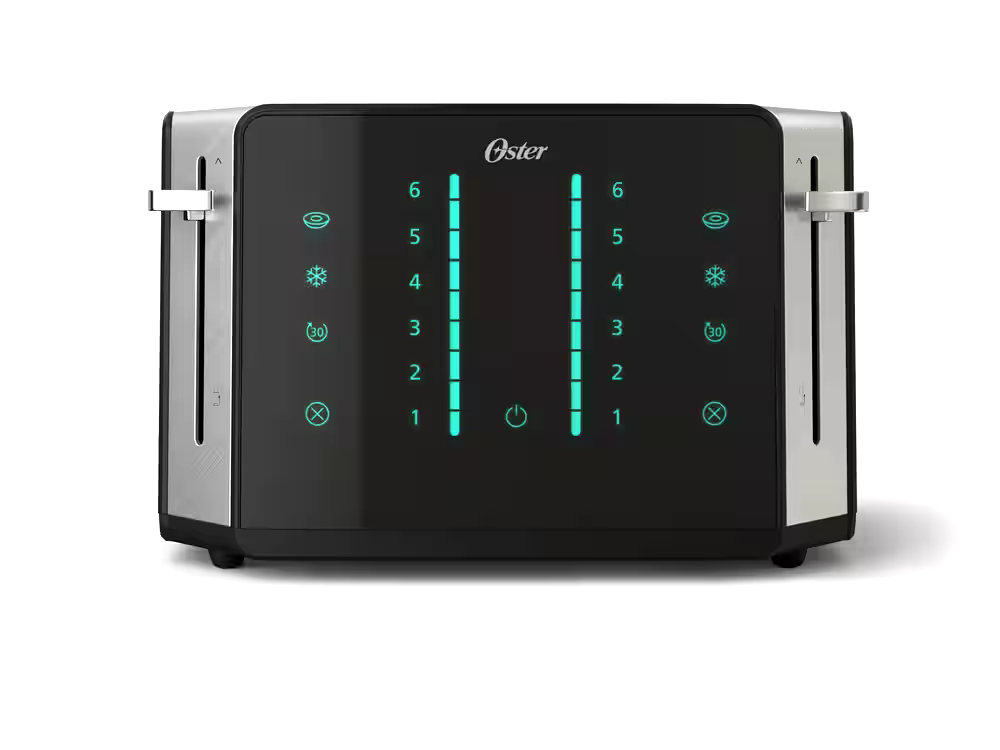 Oster 4-Slice Touchscreen Toaster with Easy Touch Technology