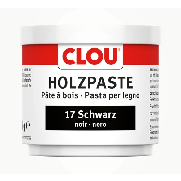 Holzpaste, wasserlöslich, schwarz