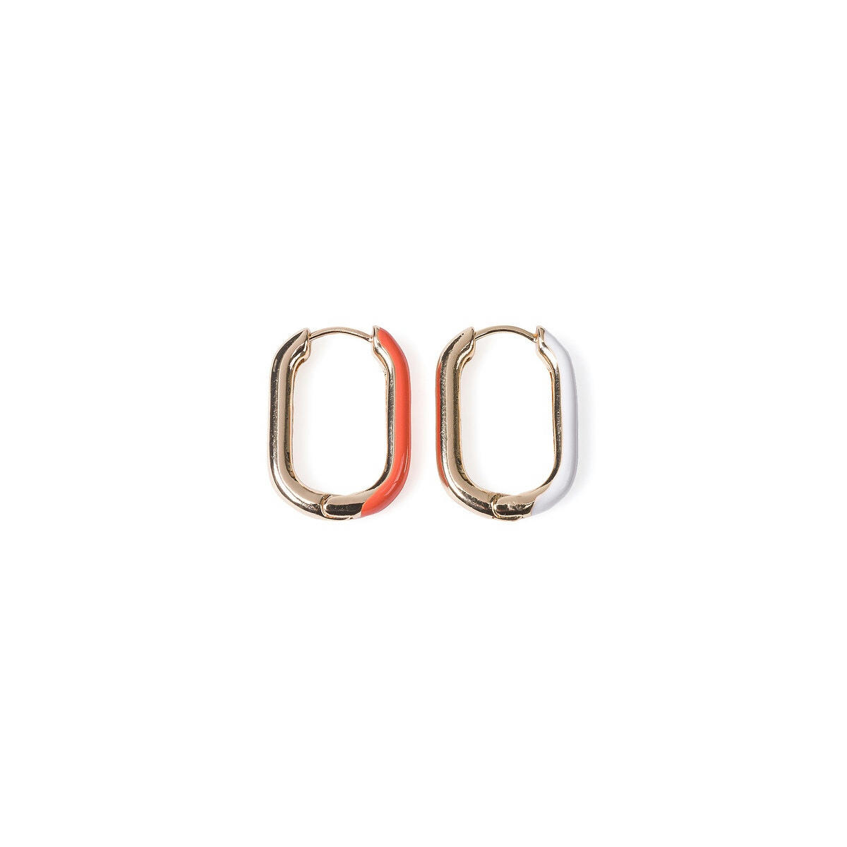 Boucles d'oreilles ovales