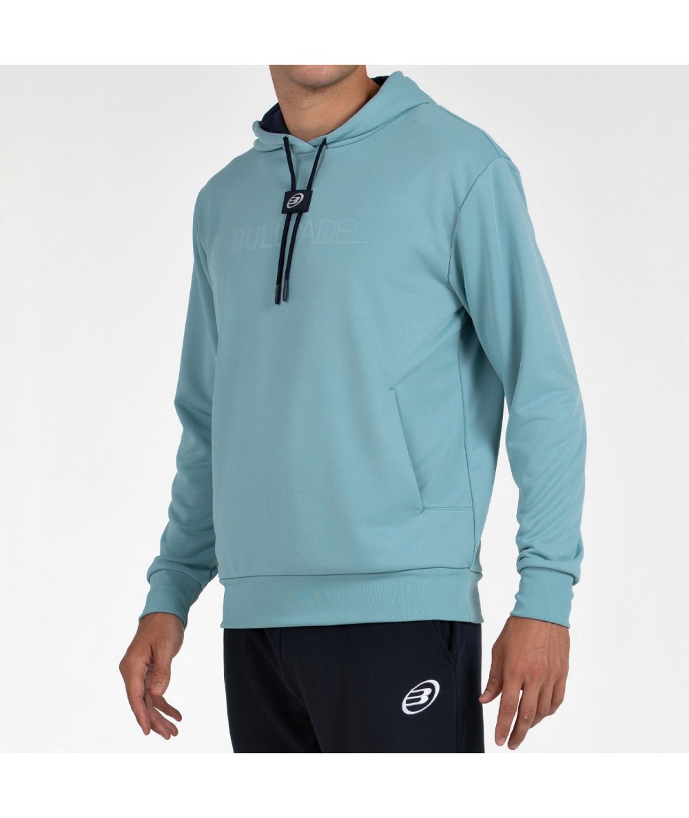 SUDADERA BULLPADEL BINEE VERDE AZULADO