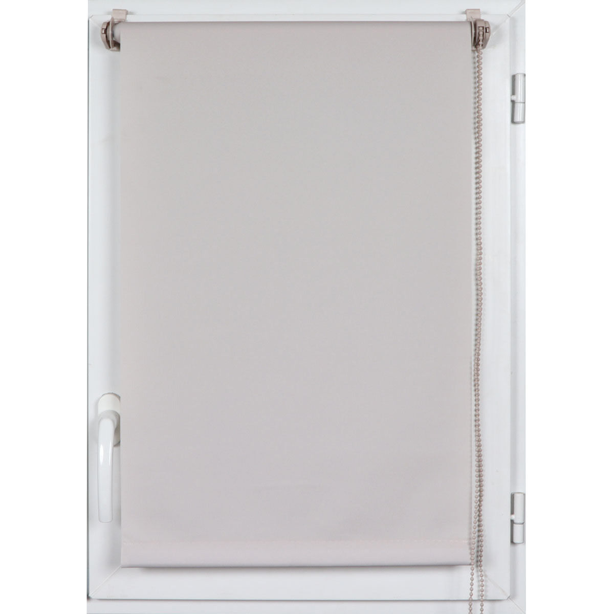 Estore em tecido translúcido marfim 87x180cm