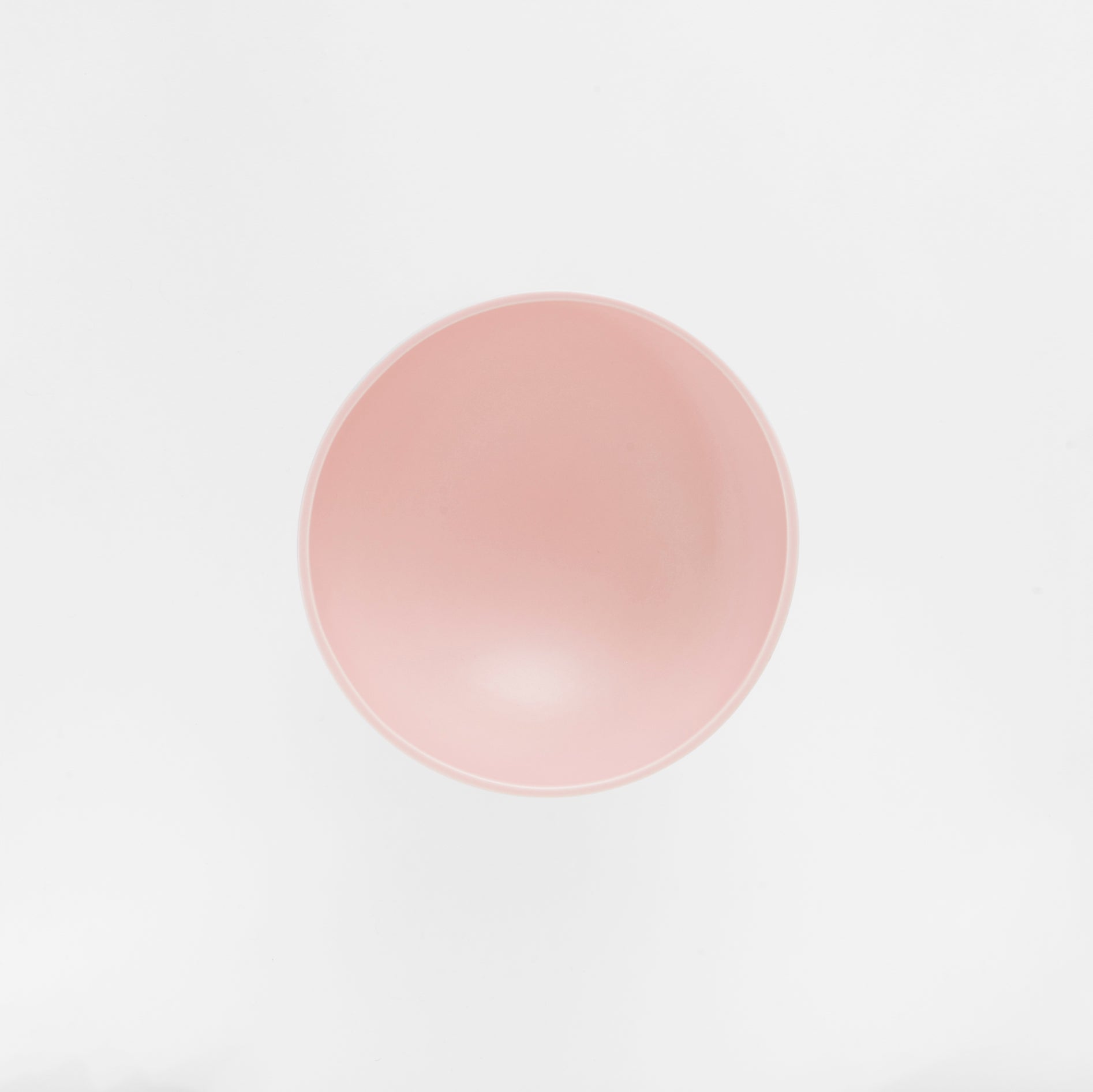 Small Coral Blush Footed Snack Bowl