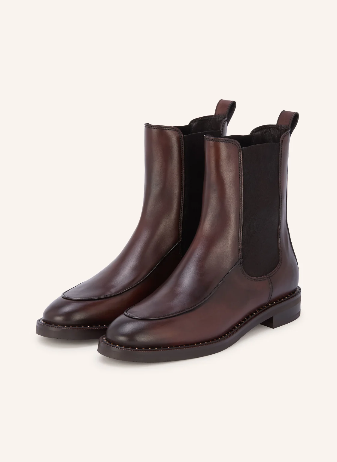 Pertini Chelsea-Boots mit Nieten