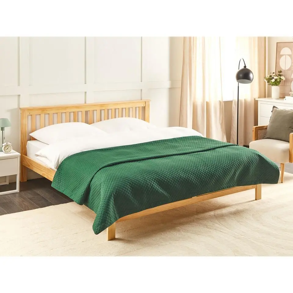 NAPE - Bedsprei - Groen - 220 x 240 cm - Polyester
