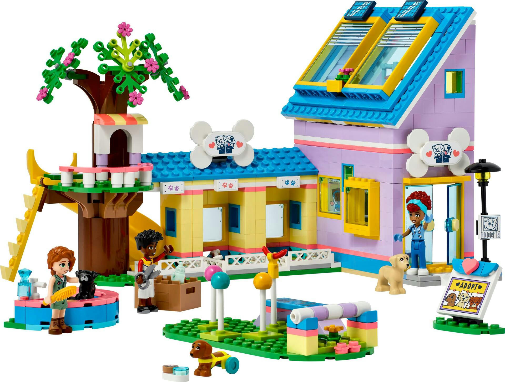 LEGO® Friends Dog Rescue Center Toy Building Kit - 41727, 617-pcs, Ages 7+