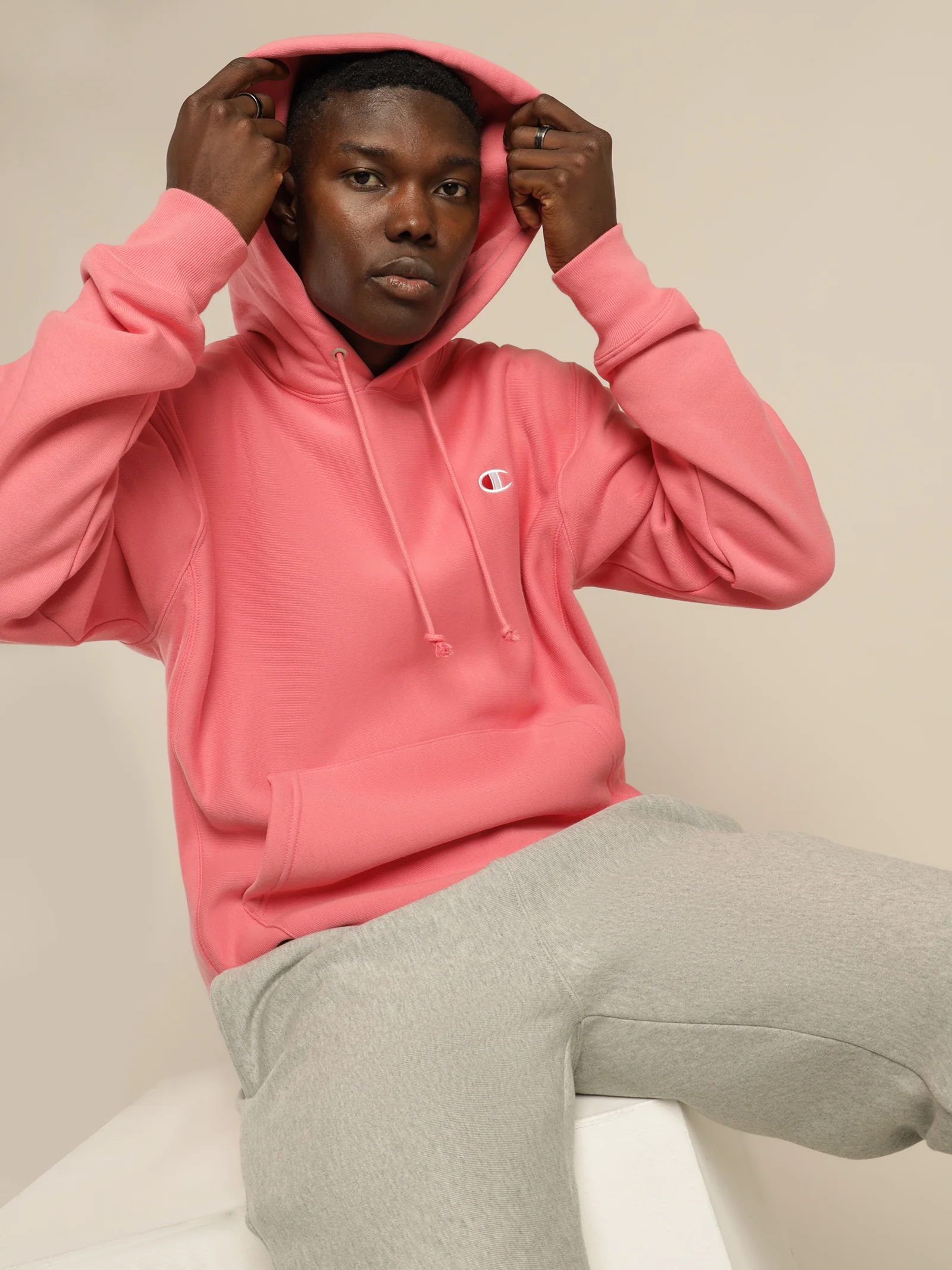 Reverse Weave Hoodie