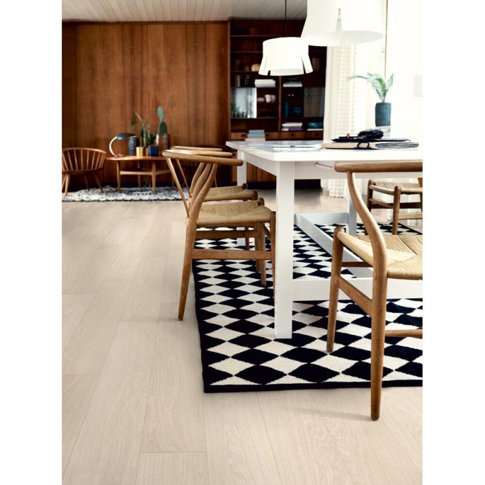 LAMINATGULV MODERNE DANSK EIK 1-STAV SILKEMATT 1,86M²/PK