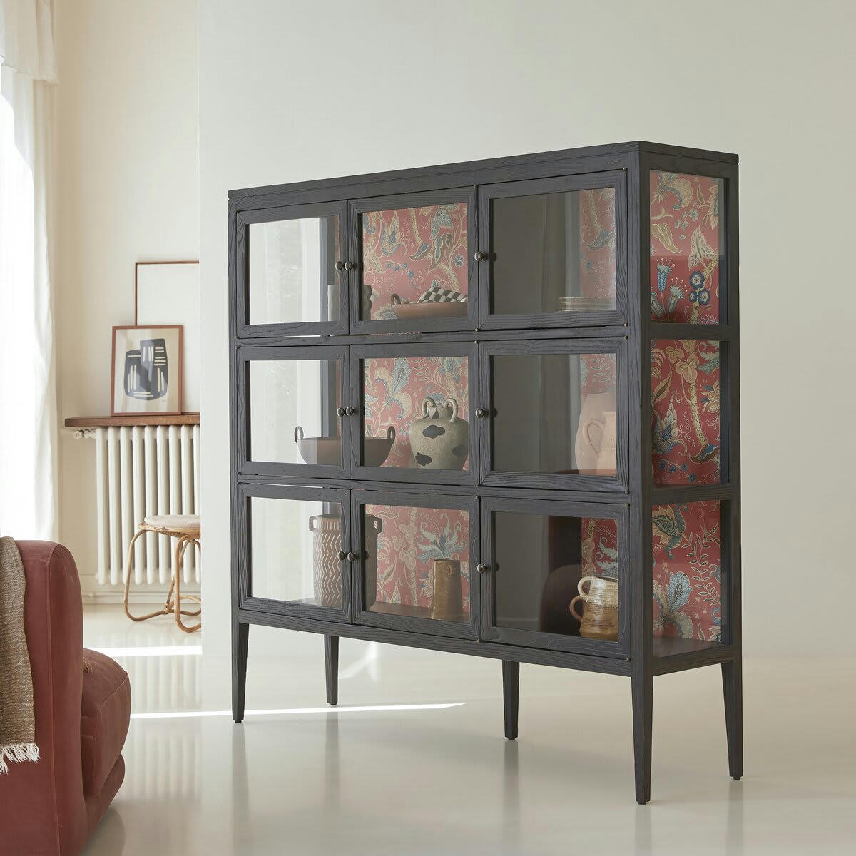 TANA - Vitrine large en orme