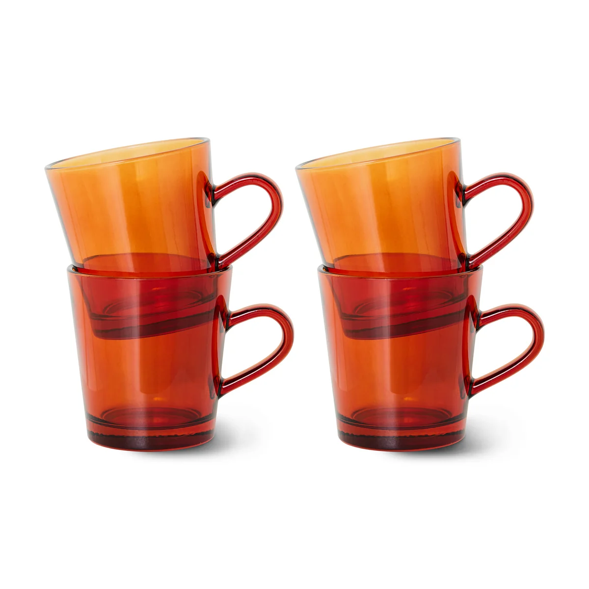 HKliving - 70's Glas Kaffeebecher