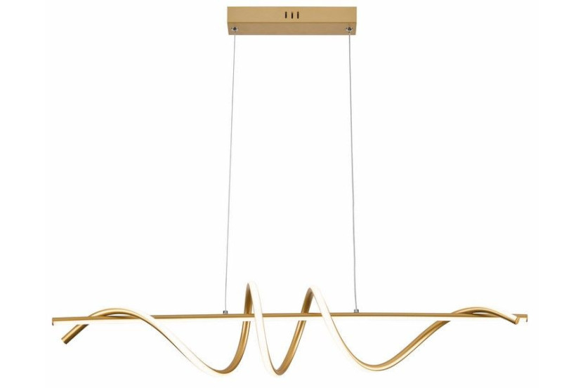 Lampa wisząca Serpent złota LED 1x34W Odcienie bieli 2720lm Reality