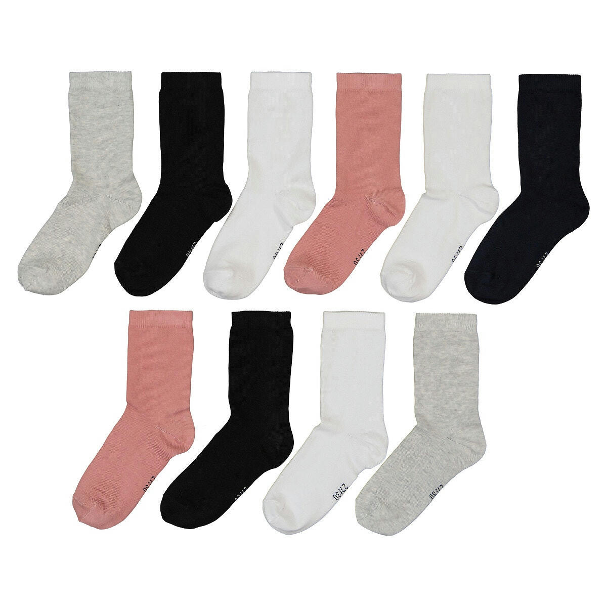 Lot de 10 paires de chaussettes