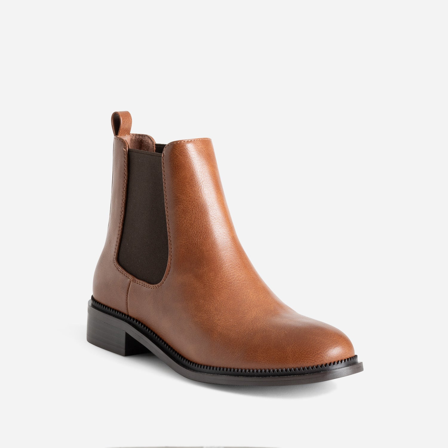 Chelsea boots marron clair