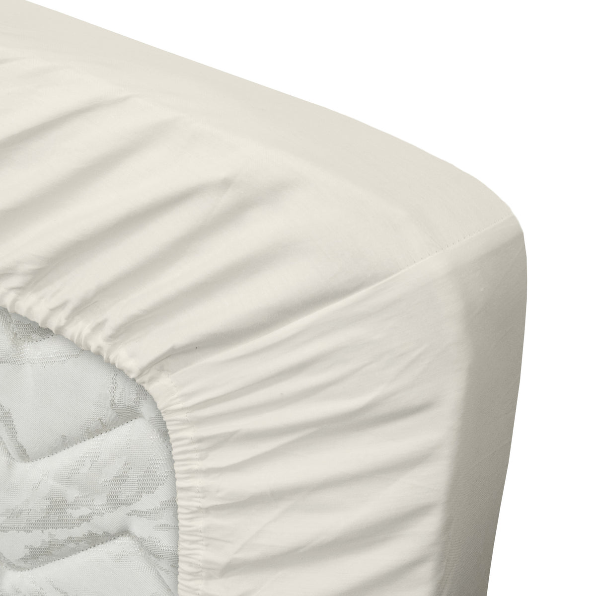 Ten Cate topper hoeslaken - 100% katoensatijn - 90x200 - naturel