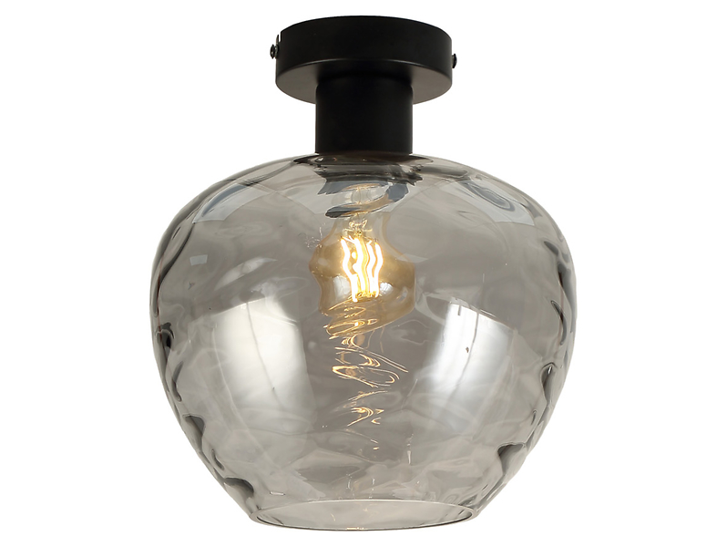 Lampa sufitowa Modern Livingszklana czarna