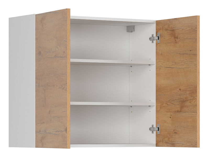 Szafka kuchenna górna Hamper 80 cm dąb lancelot
