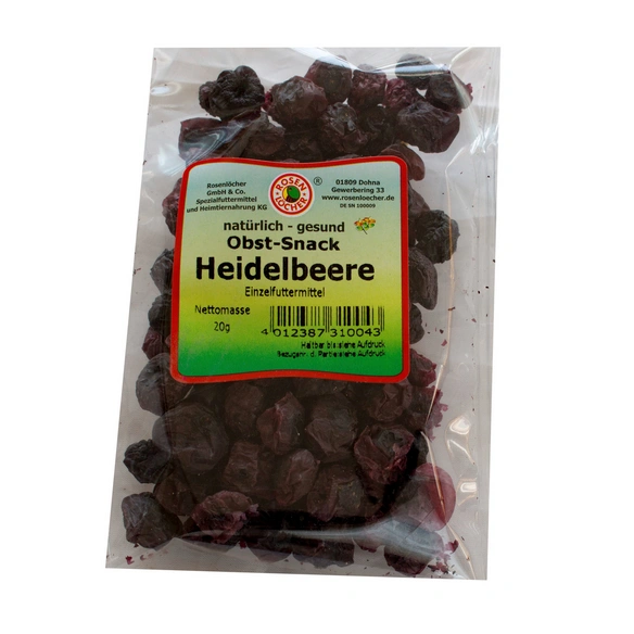 Vogelfutter, HEIDELBEEREN 20G