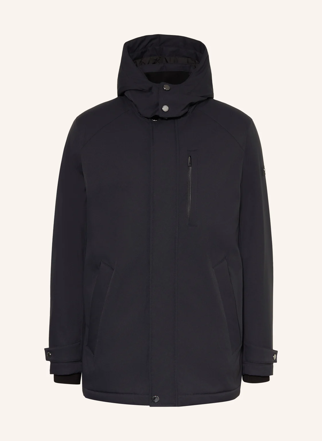 bugatti Parka mit abnehmbarer Kapuze