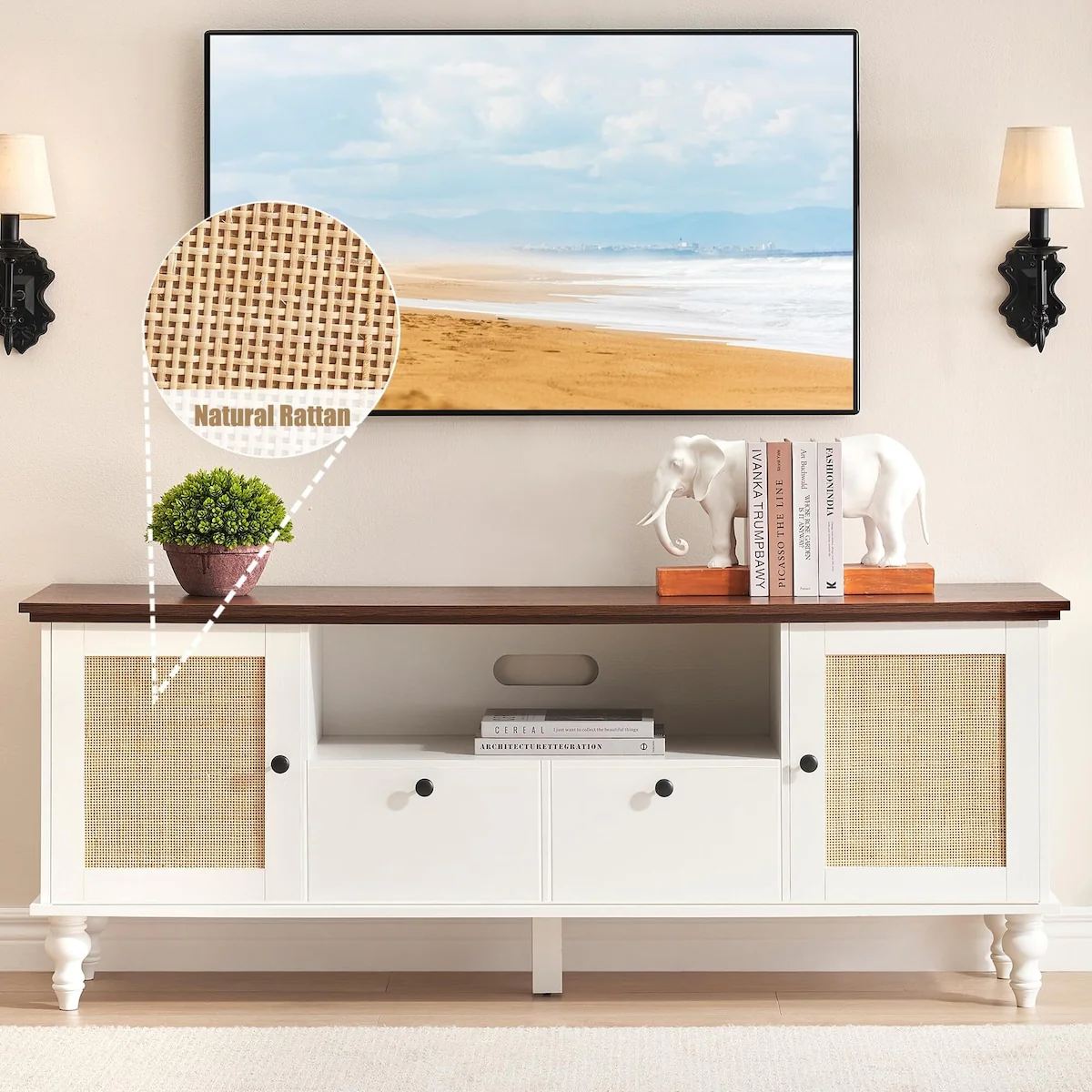 TV Stand for 65+ Inch TV - 65 inches