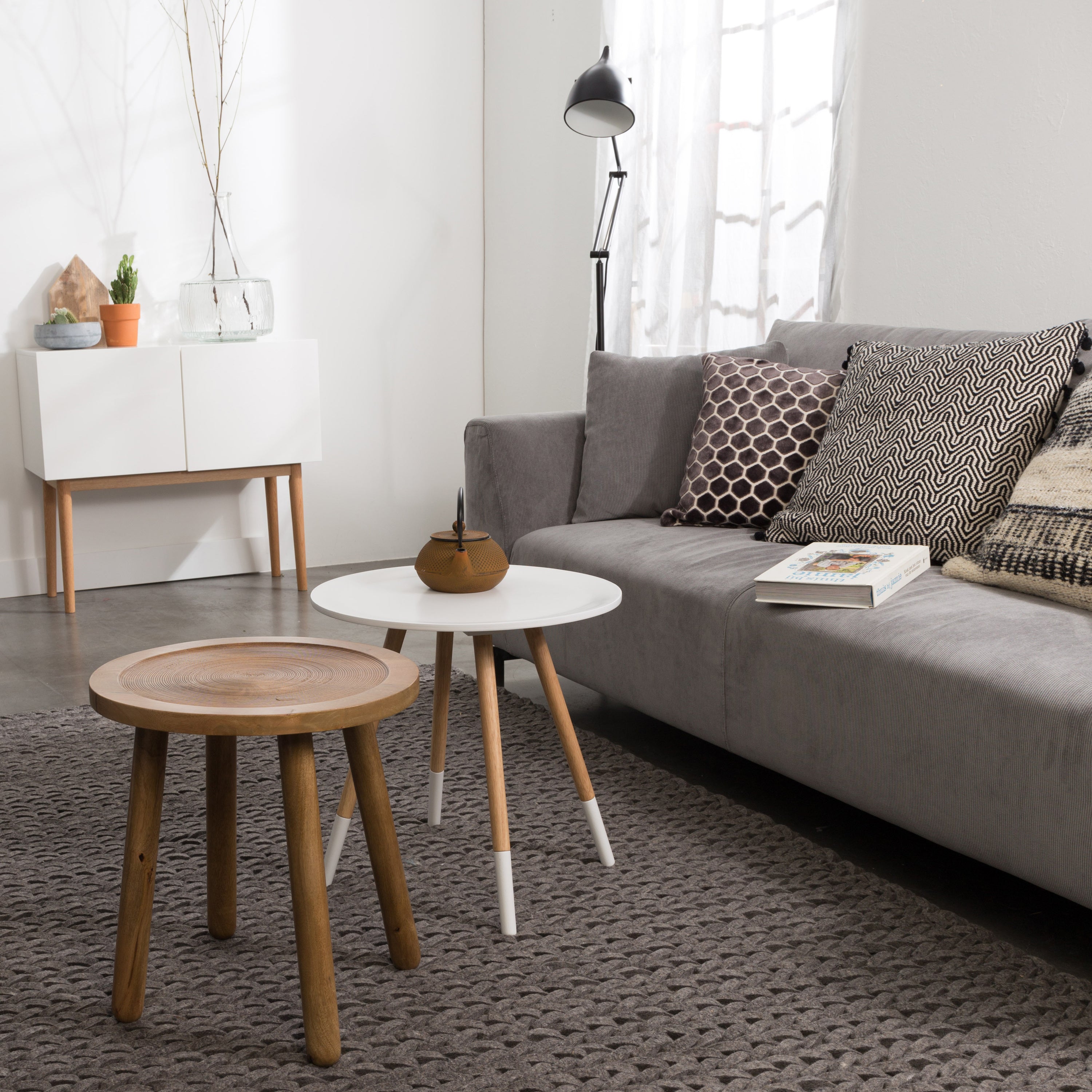 Zuiver Dendron Bijzettafel L