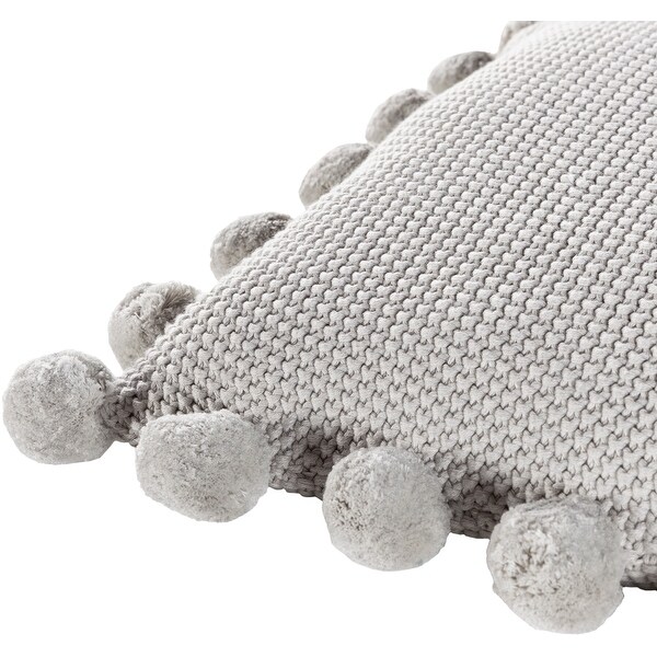 Artistic Weavers Pam Knitted Pom Pom 18-inch Throw Pillow