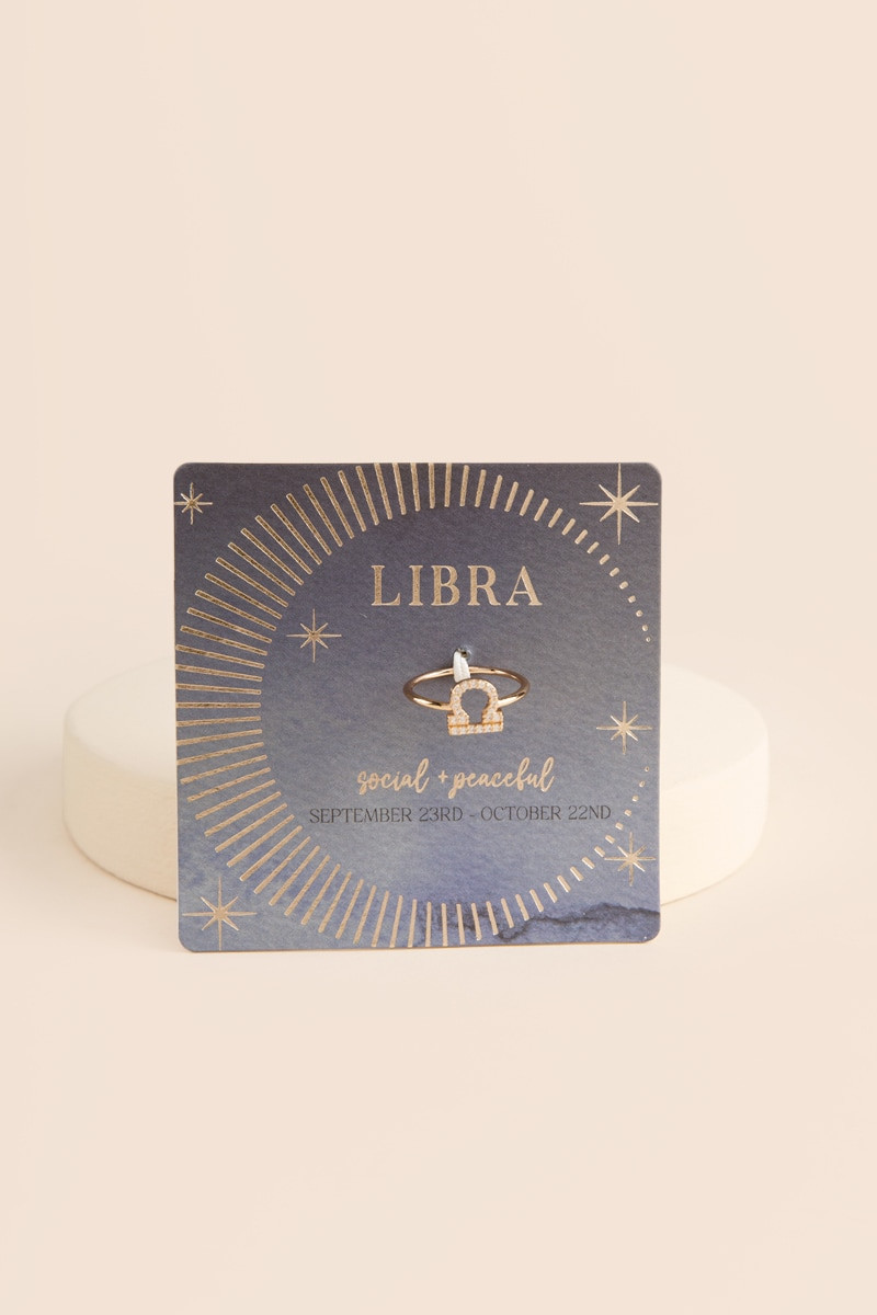 Zodiac Symbol Ring