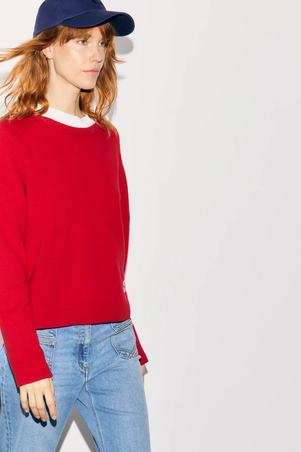 Pull à col rond en laine - LENORE