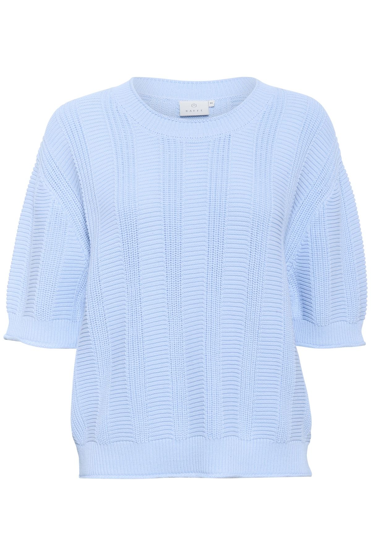 Kaffe KAwhitney Short Sleeve Round Neck Jumper
