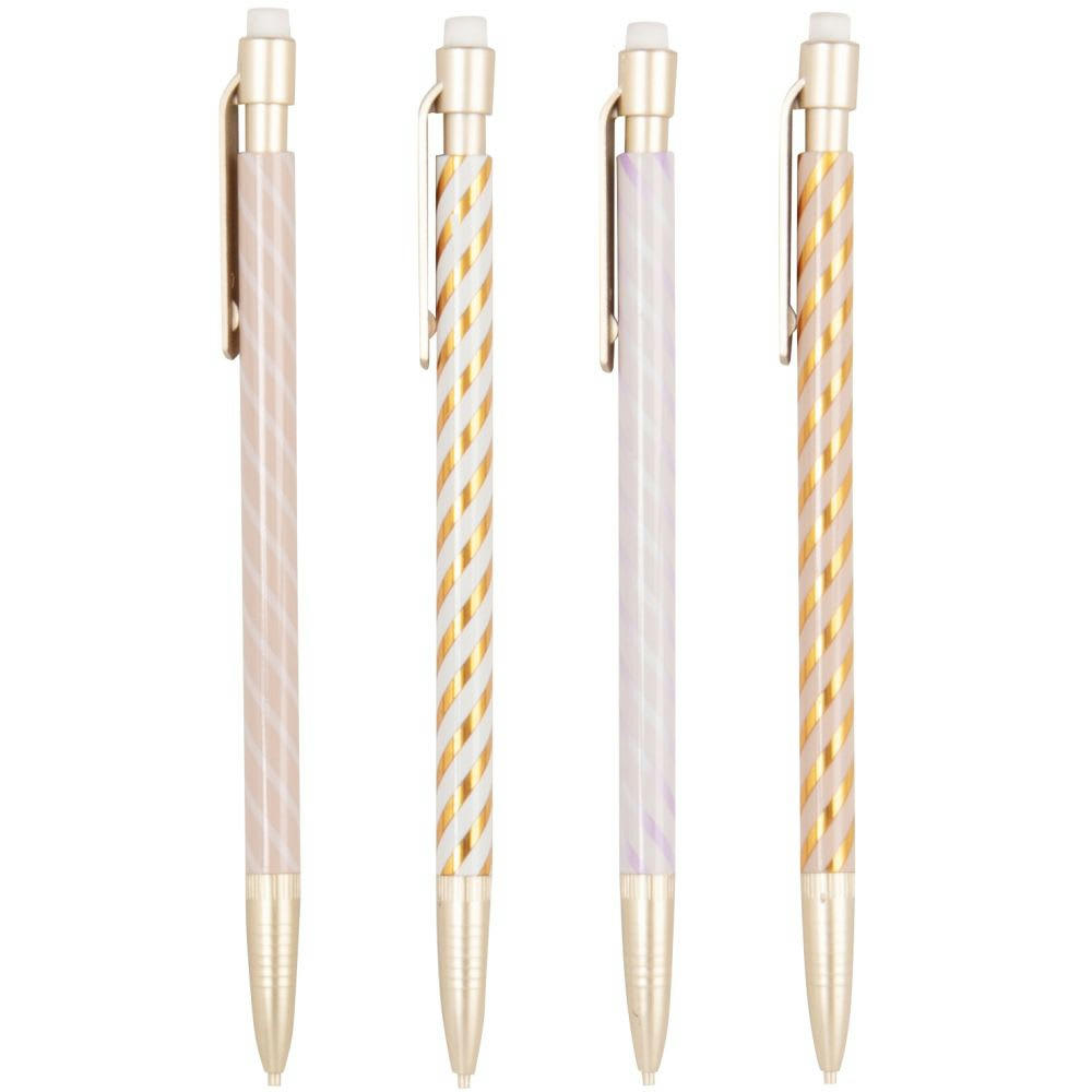 - Criteriums rose, doré et blanc (x4)