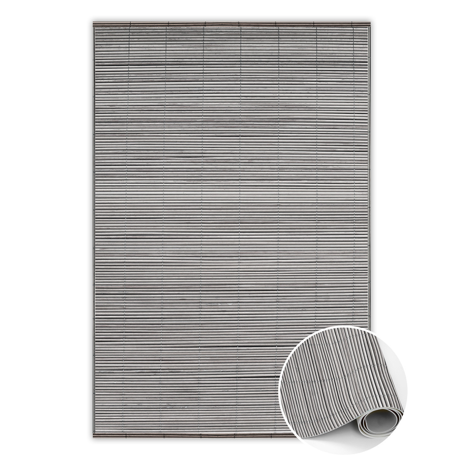 Modny dywan winylowy Mata bambusowa 60 x 90 cm