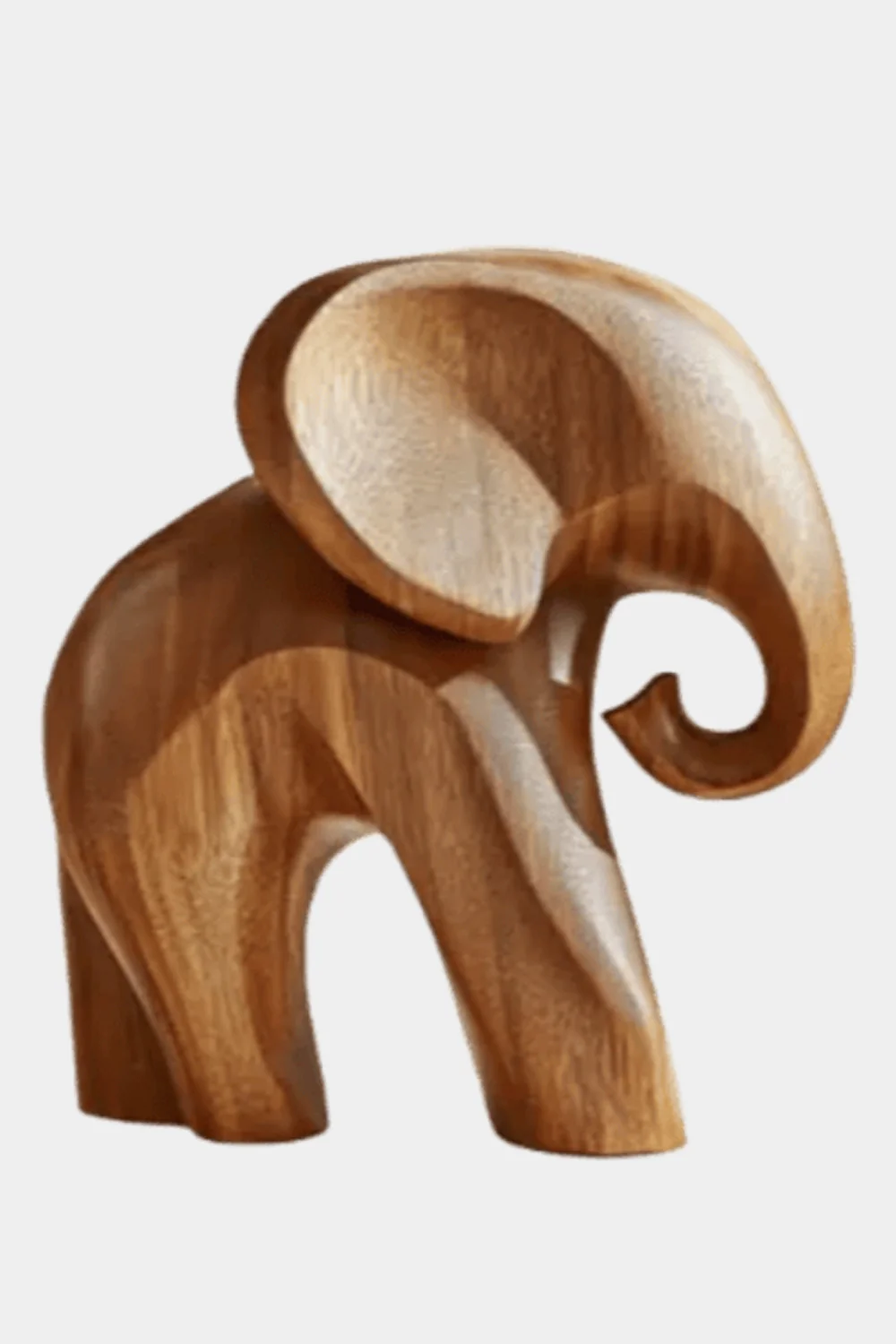 Elephant Wood Sculpture #WA132